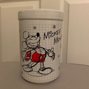 Christmas Mickey & Minnie Utensil Holder